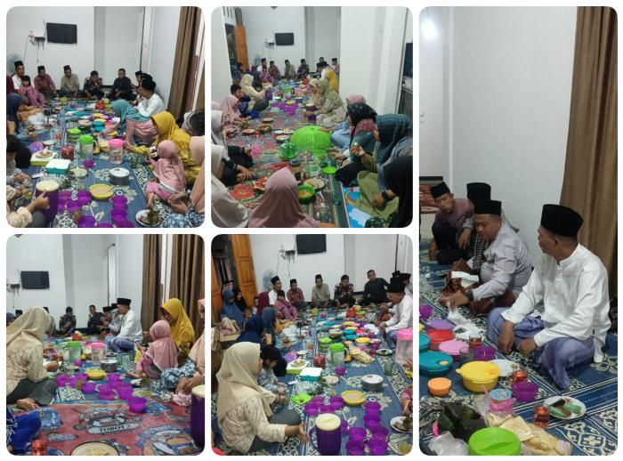 Jaga Kebersamaan Pendidik dan Tenaga Kependidikan adakan Buka Bersama di Kediaman Kepala Madrasah.