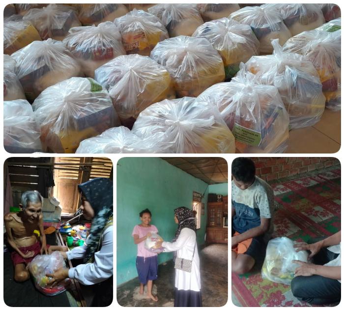 Pendistribusian Zakat Penghasilan dari Guru dan Karyawan MTs Negeri 6 Tebo kepada Mustahiq