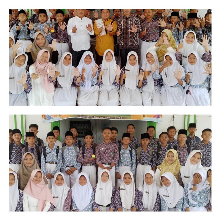 Madrasah Tsanawiyah Negeri 6 Tebo Peringati Maulid Nabi Muhammad S A W 1445 H