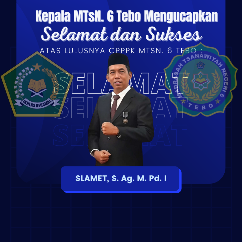 Kepala Madrasah Ucapkan Selamat untuk CPPPK Tahap 1 yang Dinyatakan Lulus