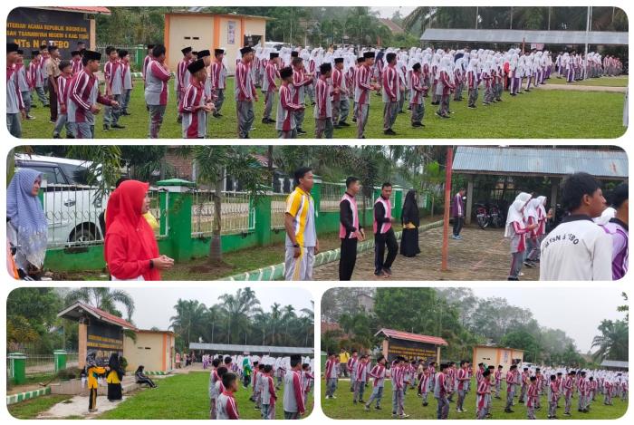 Senam Pertama disemester Genap Tahun Pelajaran 2022 - 2023