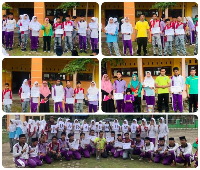 Pengumuman dan Penyerahan Piagam Pemenang Lomba Gema Rajab 1444 H