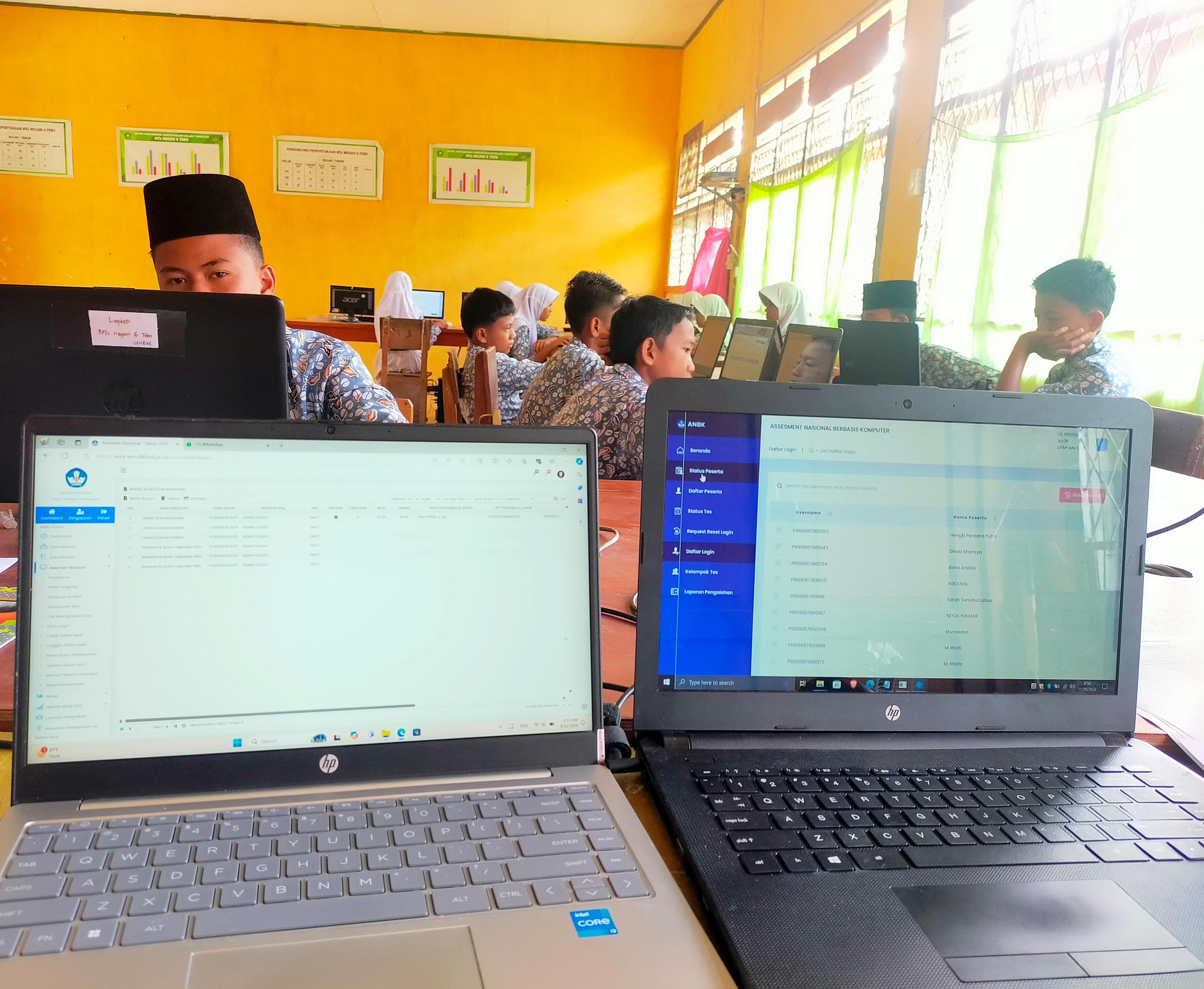 Peserta ANBK di MTsN 6 Tebo Tampil Prima di Sesi Pertama, Apa Rahasia Persiapan Mereka?