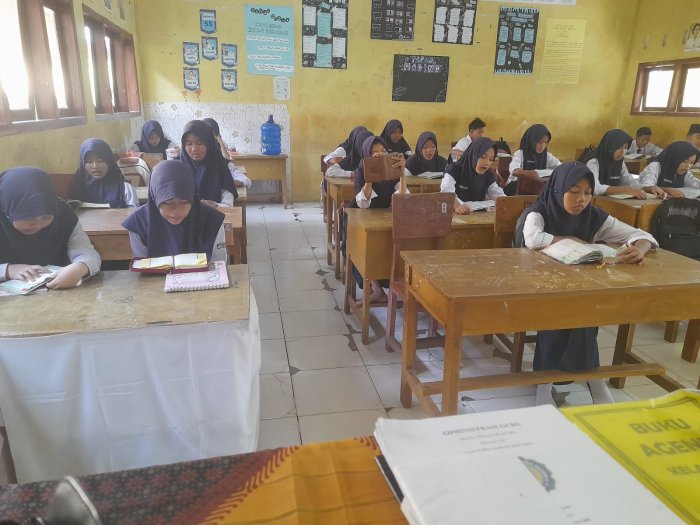 MTsNegeri 6 Tebo Konsisten Jalankan Program Unggulan Tadarus Sebelum KBM