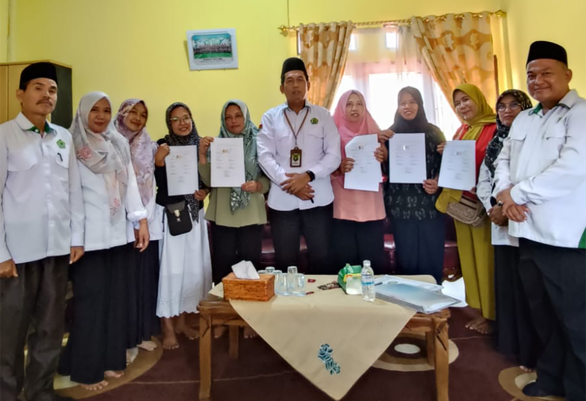 MTsN 6 Tebo Gaspol Lagi! Lanjutkan Kerjasama Kantin Sehat Tahun Kedua