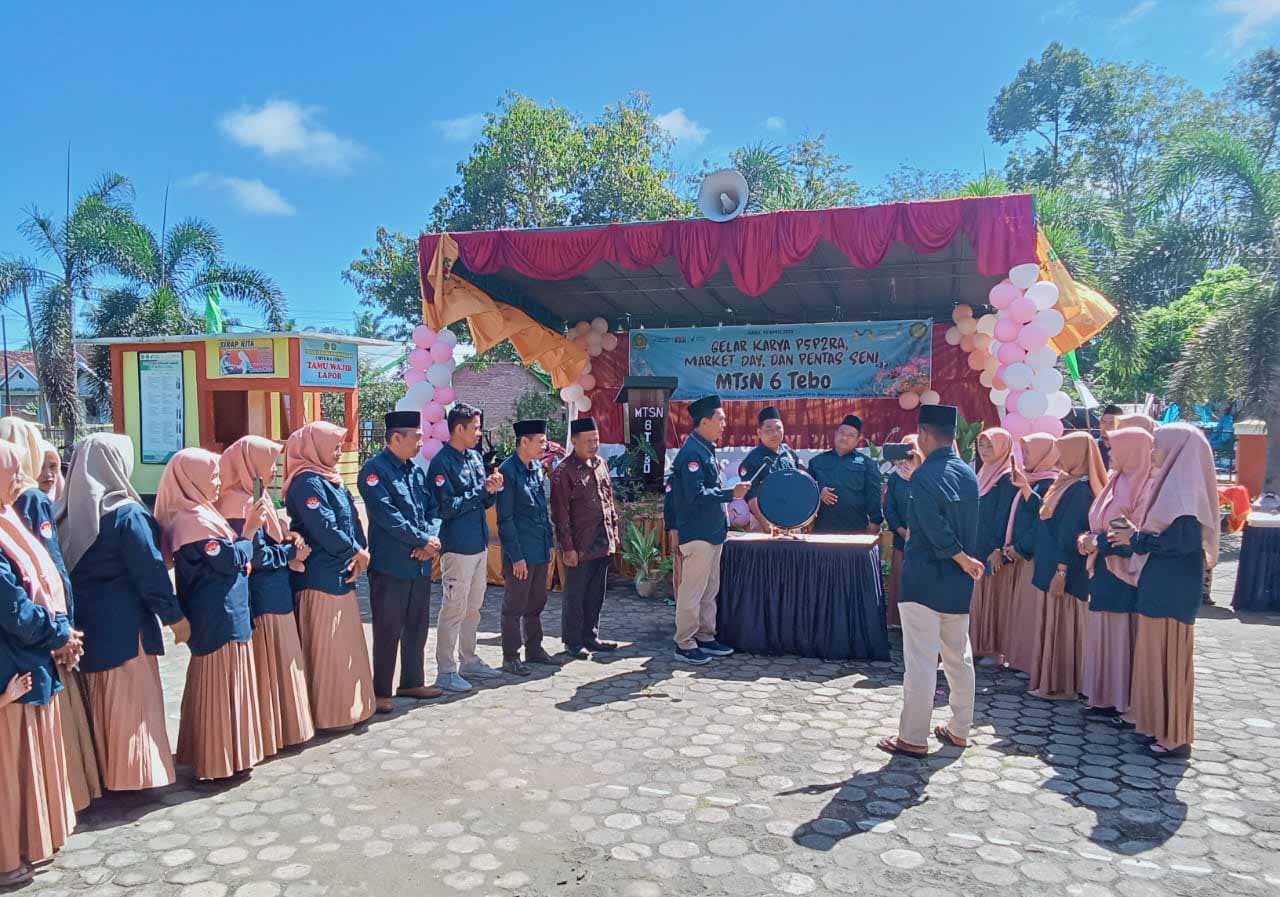 MTsN 6 Tebo Gelar Karya P5P2RA 2025: Tumbuhkan Kreativitas, Karakter, dan Jiwa Wirausaha Siswa