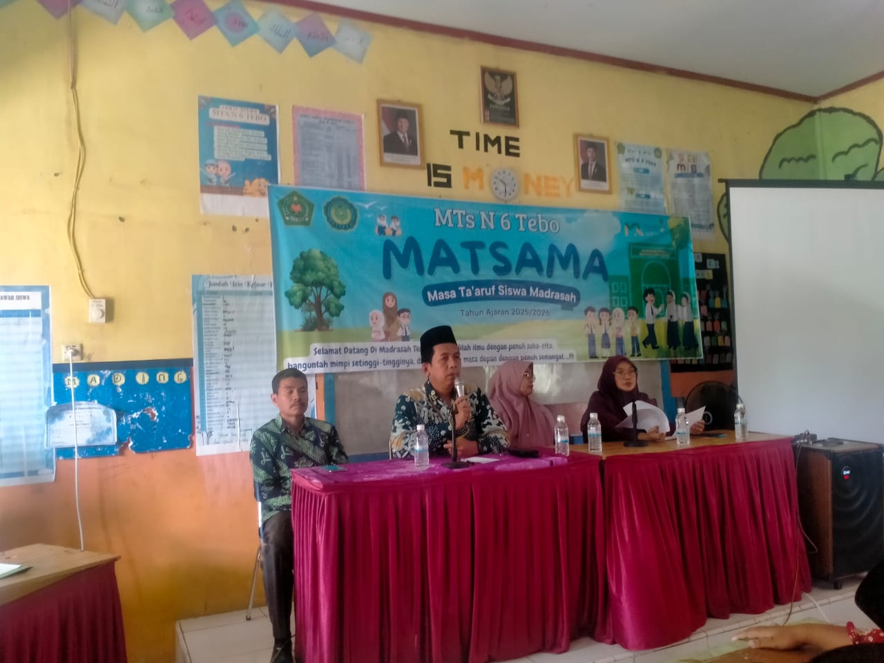 Kepala Madrasah di Penutupan MATSAMA: MTsN 6 Tebo Siap Menjadi Rumah Kedua yang Mencetak Generasi Emas