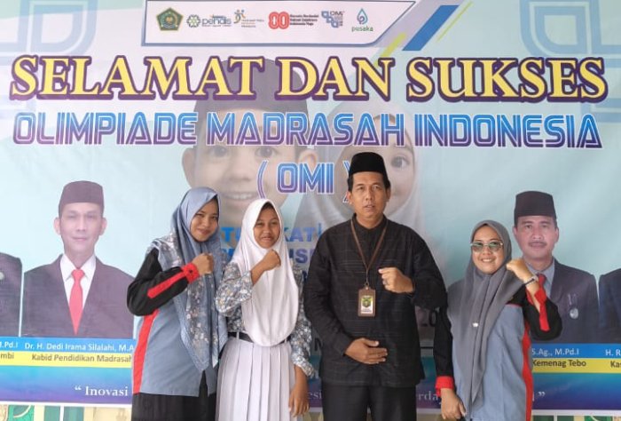 Peserta MTsN 6 Tebo Mantap Melangkah ke OMI Provinsi: Doakan Kemenangan!